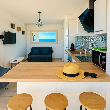 "Plage" Splendide Vue Mer Depuis La Chambre Et Le Salon Cuisine, 20M De La Plage! Canet-en-Roussillon Zewnętrze zdjęcie