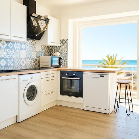 "Plage" Splendide Vue Mer Depuis La Chambre Et Le Salon Cuisine, 20M De La Plage! Canet-en-Roussillon Zewnętrze zdjęcie