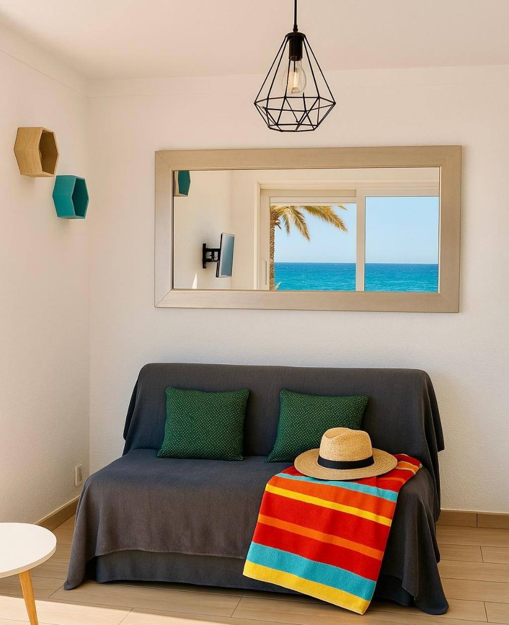 "Plage" Splendide Vue Mer Depuis La Chambre Et Le Salon Cuisine, 20M De La Plage! Canet-en-Roussillon Zewnętrze zdjęcie